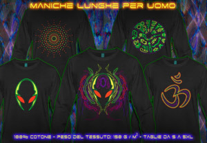 Uomo T-SHIRT MANICA LUNGA