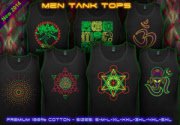 Homens TANKTOPS