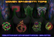 Mulheres TOP SPAGHETTI