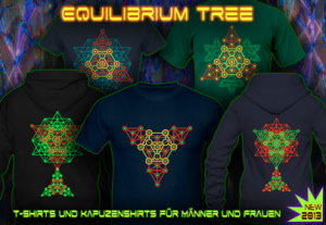 Equilibrium T-Shirts Tops und Kapuzenpullover