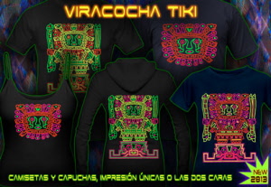 Viracocha Tiki - camisas tops y sudaderas con capucha