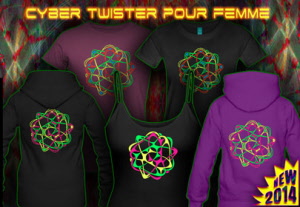 Cyber Twister: T-Shirts et hoodies pour homme et femme