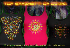 Top Spaghetti da Donna