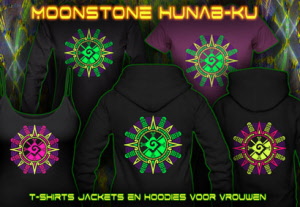 Moonstone t-shirt neon kleuren voor vrouwen