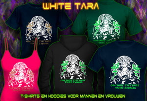 White Tara: T-shirts en hoodies voor mannen en vrouwen