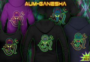 Aum Ganesha: T-Shirts Tops and Hoodies for Women