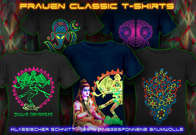 psywear604 psytrance t-shirts für Frauen