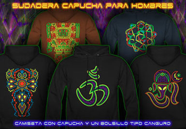 psywear604 Sudaderas con Capucha para los Hombres