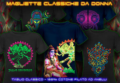 Negozio Psichedelicio | psywear604 classic t-shirts for women