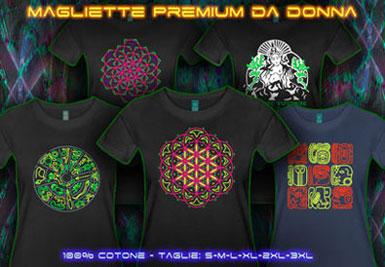 Maglietta Goa | psywear604 XL t-shirts per donne