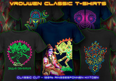 psywear604 psychedlische t-shirts met voor vrouwen