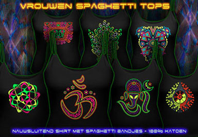 psywear604 spaghetti topjes