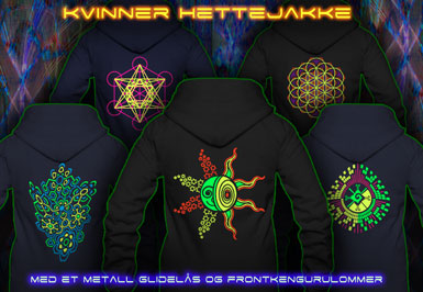 psywear604 kvinner hettejakken