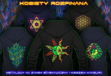 psywear604 Rozpinana dla Kobiety