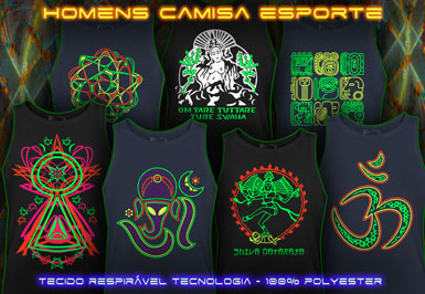 psywear604  camiseta de esporte para homens