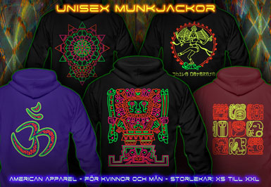 psywear604 unisex jacka med huva